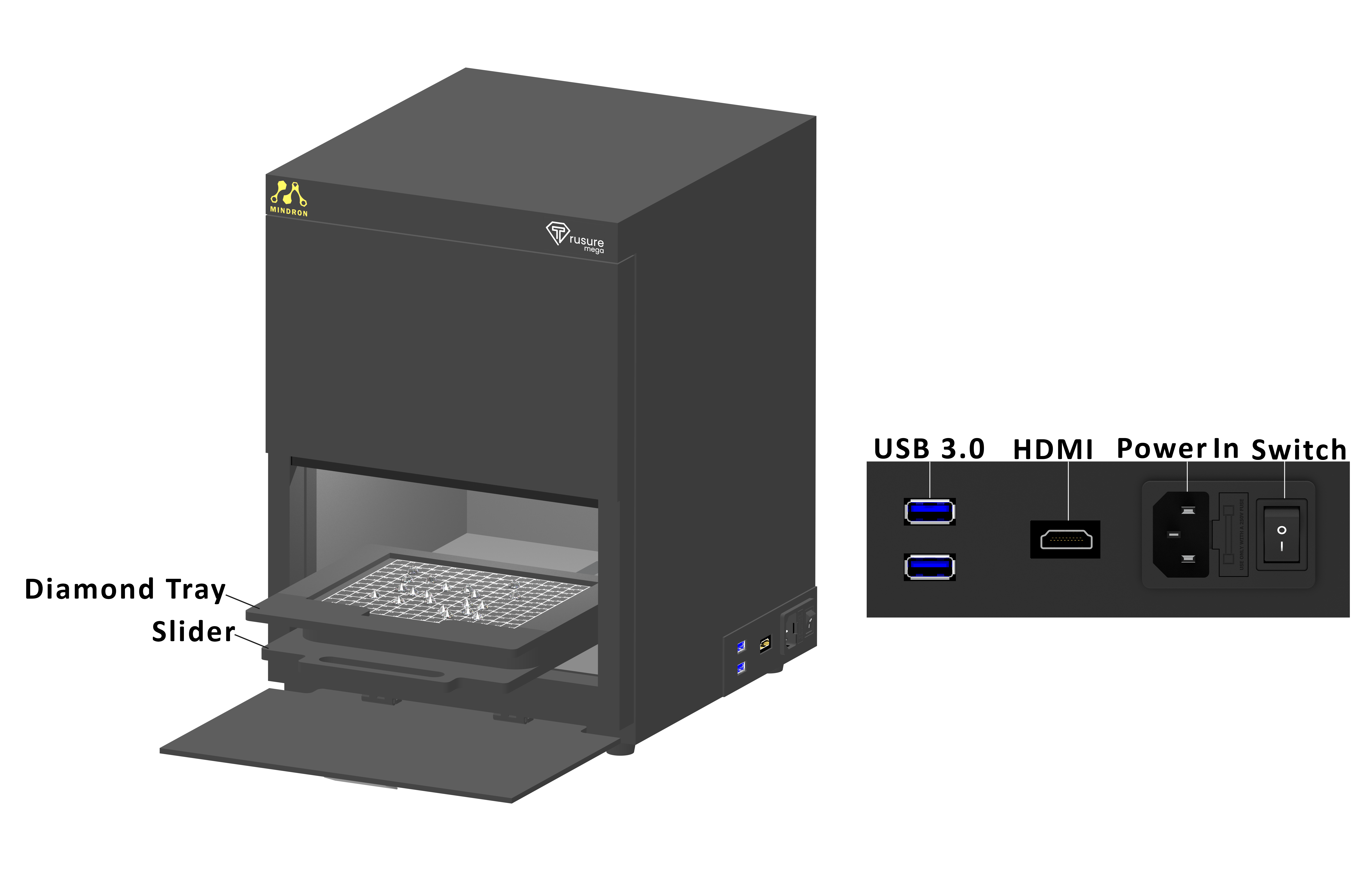 Diamond Detection - Mindron - Trusure Mega - View 3